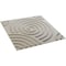 Ekena Millwork 19 5/8in. W x 19 5/8in. H Spiral EnduraWall Decorative 3D Wall Panel Covers 2.67 Sq. Ft. WP20X20SPGBW - alternate 2